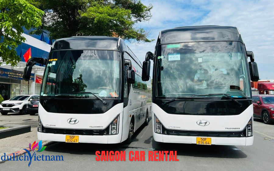 Cho thuê xe du lịch từ Sài Gòn đi tỉnh giá rẻ 17 Cho thuê xe du lịch 45 chỗ