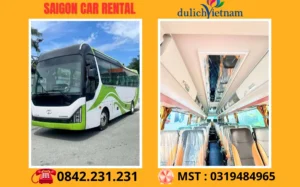 Thuê Xe 29 Chỗ Có Tài Xế 1 Ngày Là Bao Nhiêu Tại Sài Gòn