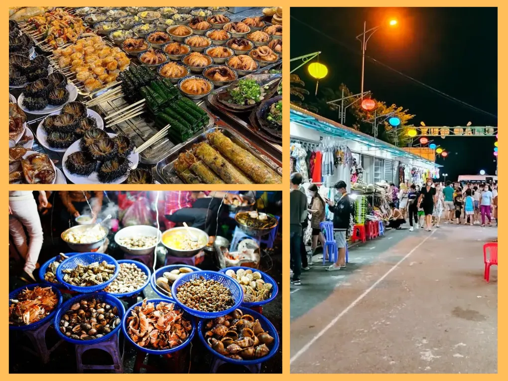 Cho dem Nha Trang – Dao choi va thuong thuc am thuc