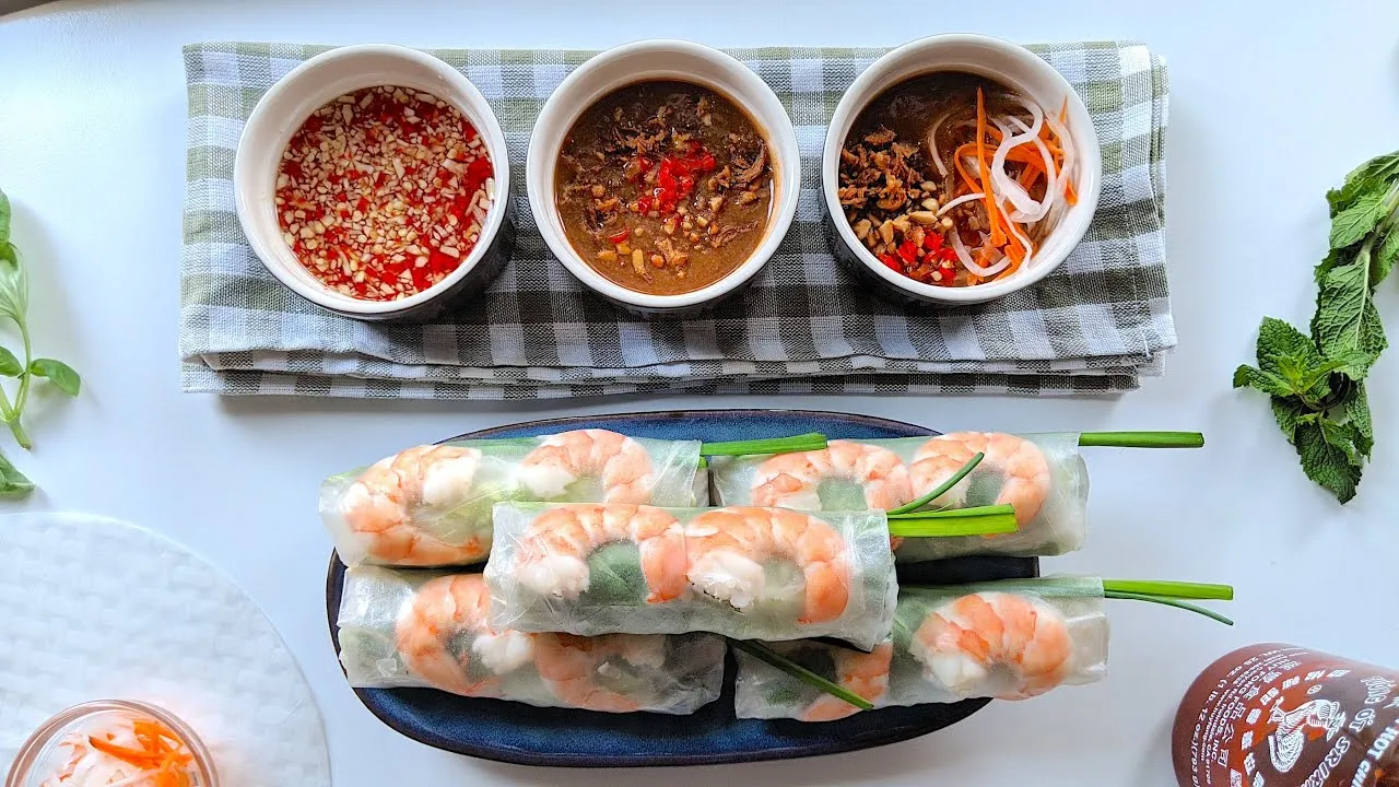 TPHCM Có Những Món Ngon Nào? 13 Goi cuon – Mon an nhe thanh mat