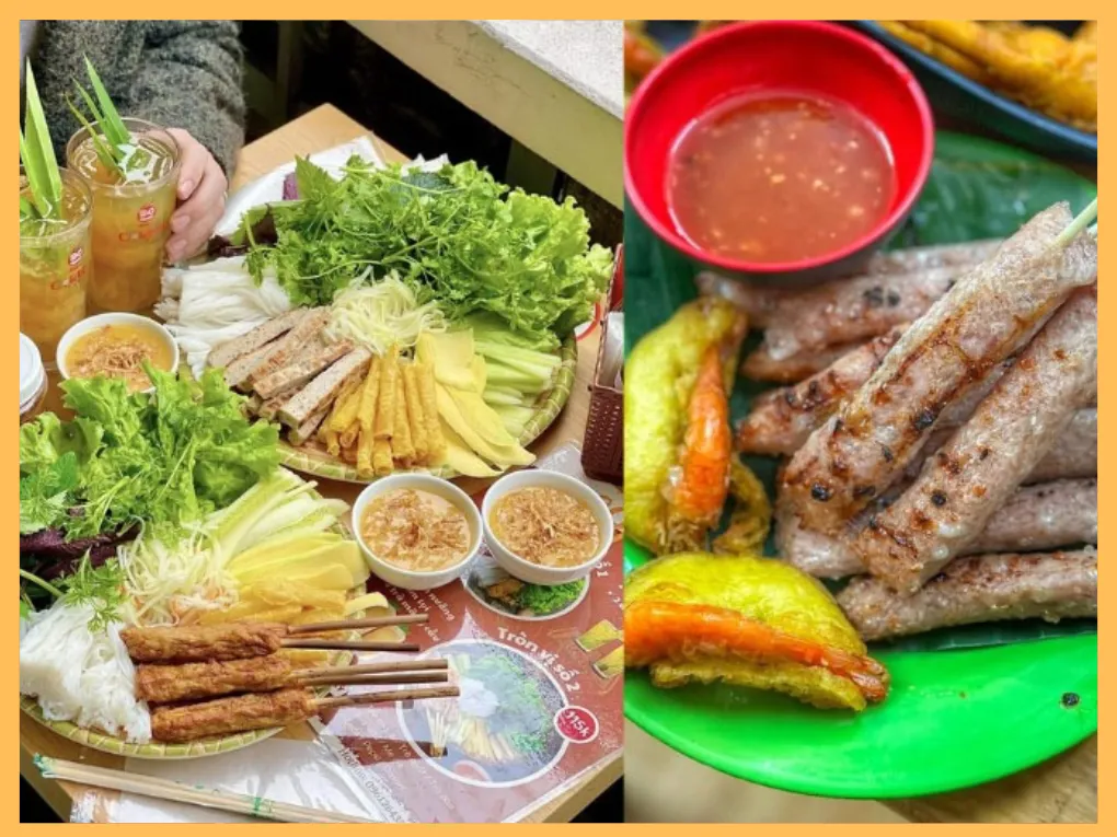 Thuê Xe 16 Chỗ Sài Gòn Đi Cần Thơ 26 Nem nuong Cai Rang – Mon an hap dan kho quen