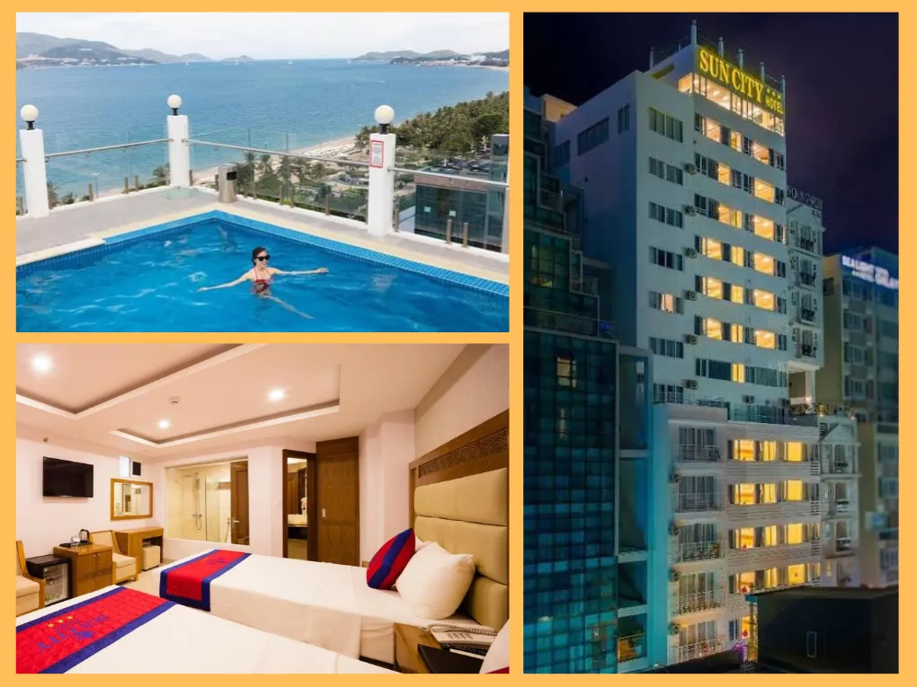 Bỏ Túi 10 Khách Sạn Nha Trang Giá Rẻ, Gần Biển, Phù Hợp Du Lịch Tự Túc 12 Sun City Hotel Nha Trang